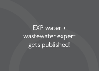 Exp water + wastewater expert gets published.