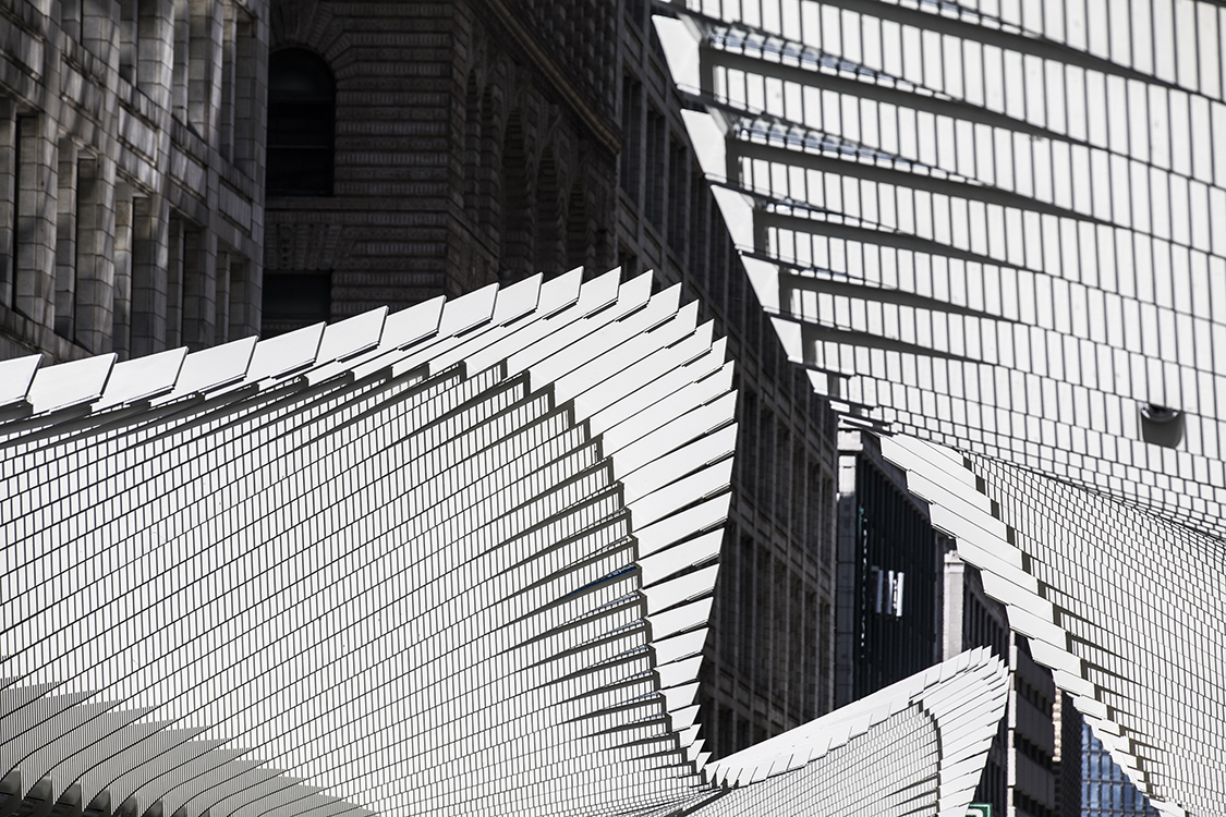 An image of a building with a curved roof.