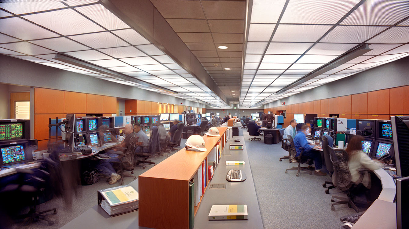 A group of people working on computers.