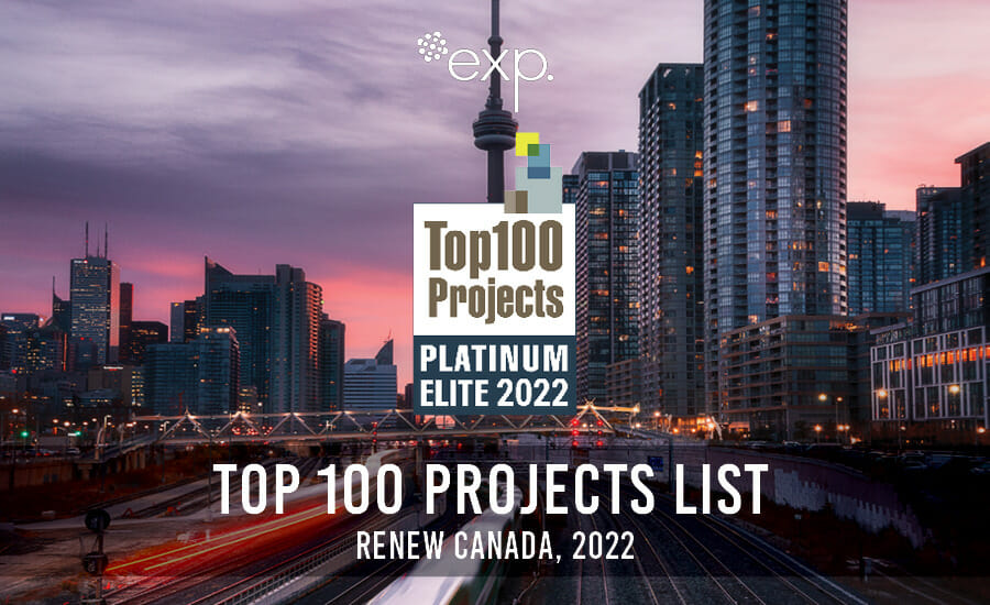 Top 100 platinum projects list canada 2021.