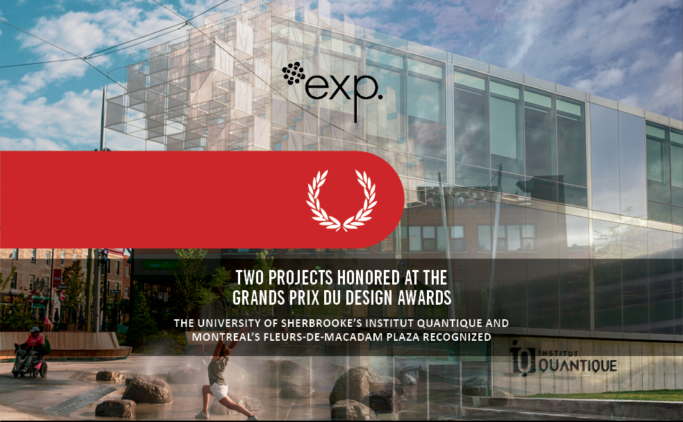 A poster with the words expo two projects borne of the green awards.